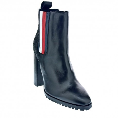 Botines Tommy Hilfiger zapatos Mujer modelo FW04324 990 Negro 
