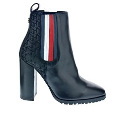 Botines Tommy Hilfiger zapatos Mujer modelo FW04324 990 Negro  2