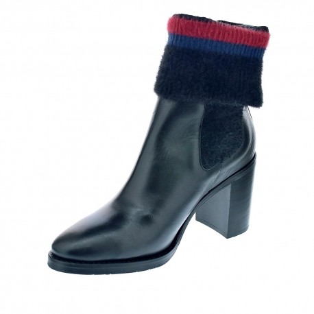 Botines Tommy Hilfiger zapatos Mujer modelo FW04348 990 Negro 