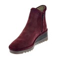 Botines Fly London zapatos Mujer modelo CINE 2001 Rojo 