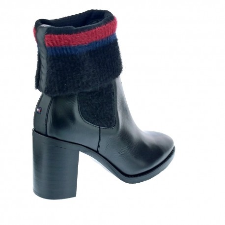 Botines Tommy Hilfiger zapatos Mujer modelo FW04348 990 Negro 
