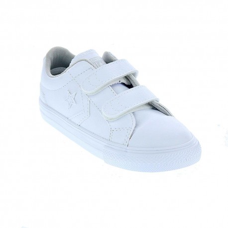 Zapatillas Converse zapatos Niño modelo Star PLayer 2V Blanco 