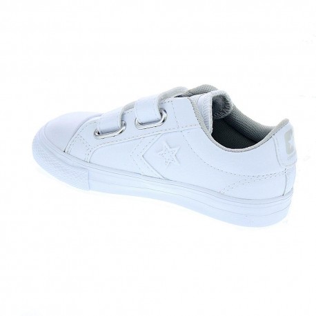Zapatillas Converse zapatos Niño modelo Star PLayer 2V Blanco 