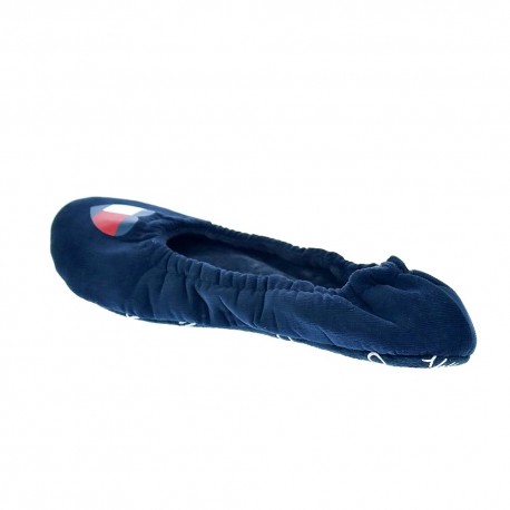 Pantuflas Tommy Hilfiger zapatos Mujer modelo FW04364 020 Azul 