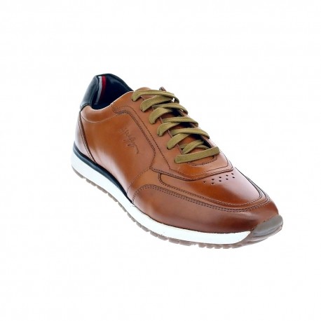Zapatillas Tommy Hilfiger zapatos Hombre modelo FM02550 GTU Marrón 