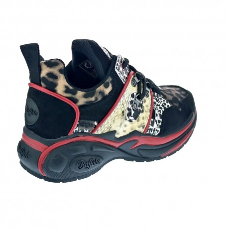 Zapatillas Buffalo zapatos Mujer modelo 1630184 Negro 