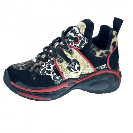 Zapatillas Buffalo zapatos Mujer modelo 1630184 Negro 