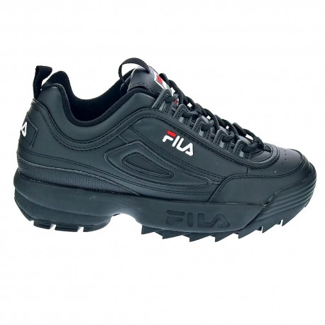 fila men's black sneakers