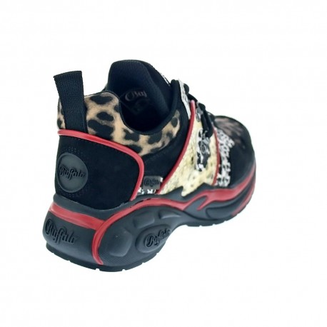 Zapatillas Buffalo zapatos Mujer modelo 1630184 Negro 