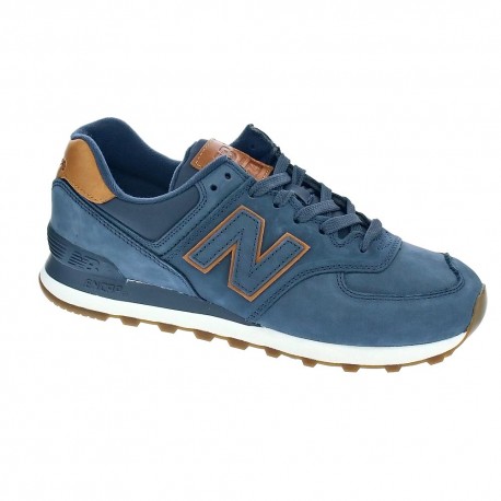 Zapatillas New Balance zapatos Hombre modelo ML574 Azul 