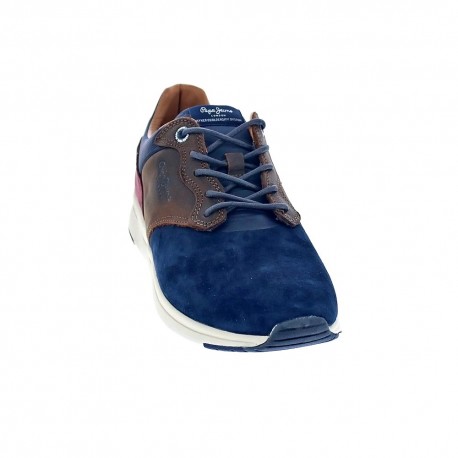 Zapatillas Pepe Jeans zapatos Hombre modelo Jayker Lth Mix Azul 