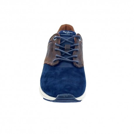 Zapatillas Pepe Jeans zapatos Hombre modelo Jayker Lth Mix Azul 