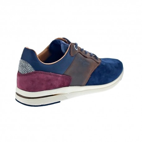 Zapatillas Pepe Jeans zapatos Hombre modelo Jayker Lth Mix Azul 
