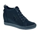 Botines Calvin Klein zapatos Mujer modelo Ritzy Negro 