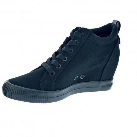 Botines Calvin Klein zapatos Mujer modelo Ritzy Negro 