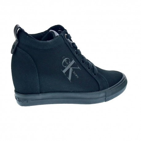 Botines Calvin Klein zapatos Mujer modelo Ritzy Negro 