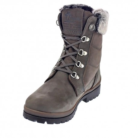 Botines Panama Jack zapatos Mujer modelo Tuscani B15 Gris 