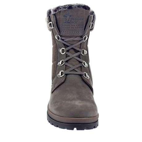 Botines Panama Jack zapatos Mujer modelo Tuscani B15 Gris 