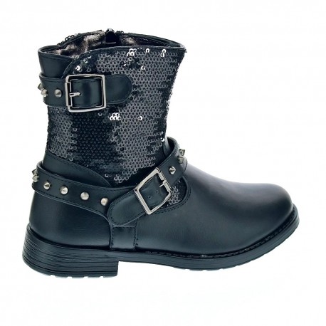 Botines Asso zapatos Niña modelo AG4216 Negro 