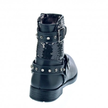 Botines Asso zapatos Niña modelo AG4216 Negro 