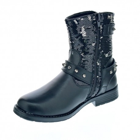 Botines Asso zapatos Niña modelo AG4216 Negro 