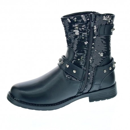 Botines Asso zapatos Niña modelo AG4216 Negro 