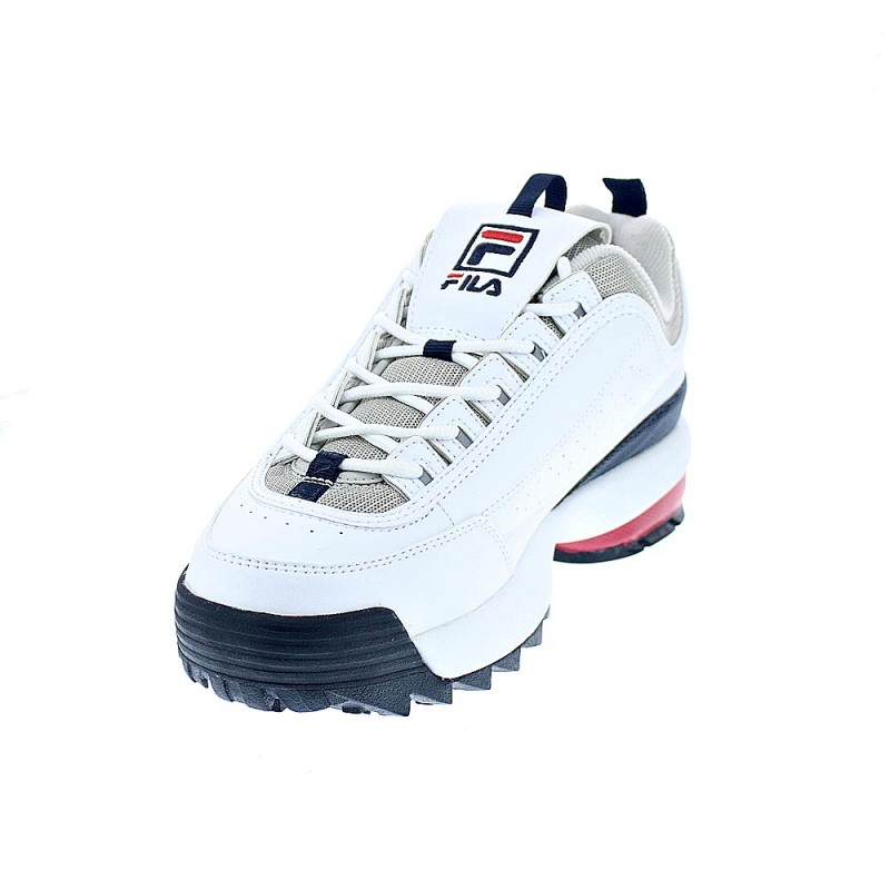 fila disruptor cb low white limelight