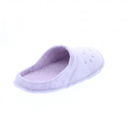Pantuflas Crocs zapatos Mujer modelo Classic Slipper Lavander Violeta 