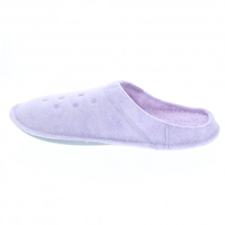 Pantuflas Crocs zapatos Mujer modelo Classic Slipper Lavander Violeta 