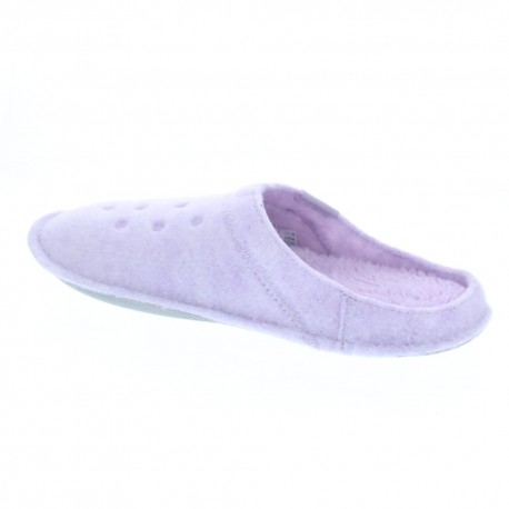 Pantuflas Crocs zapatos Mujer modelo Classic Slipper Lavander Violeta 