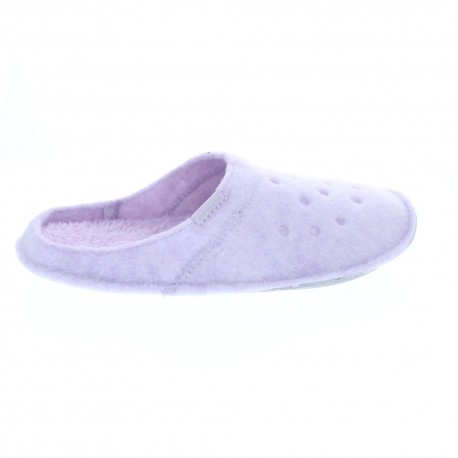 Pantuflas Crocs zapatos Mujer modelo Classic Slipper Lavander Violeta 