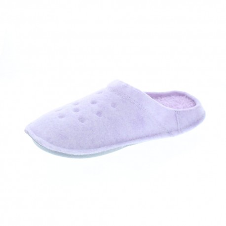 Pantuflas Crocs zapatos Mujer modelo Classic Slipper Lavander Violeta 