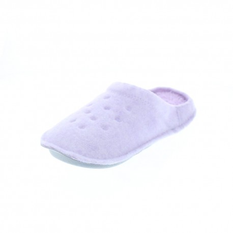 Pantuflas Crocs zapatos Mujer modelo Classic Slipper Lavander Violeta 