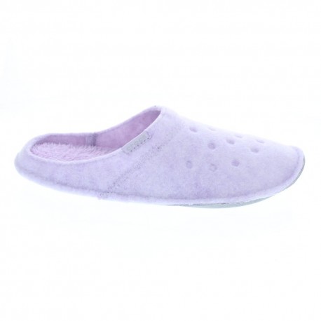 Pantuflas Crocs zapatos Mujer modelo Classic Slipper Lavander Violeta 