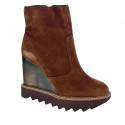 Botines Alpe zapatos Mujer modelo 31961101 Marrón 