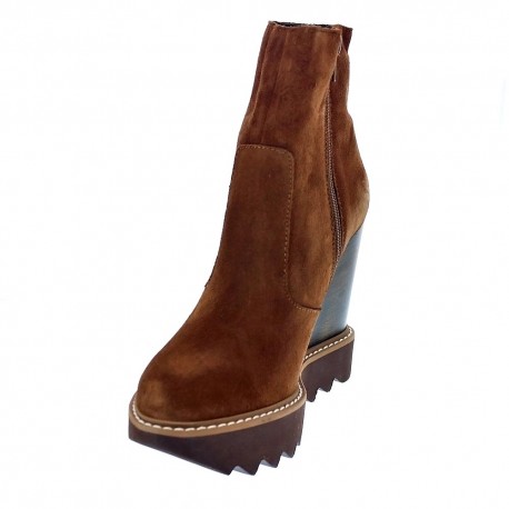Botines Alpe zapatos Mujer modelo 31961101 Marrón 
