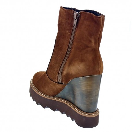 Botines Alpe zapatos Mujer modelo 31961101 Marrón 