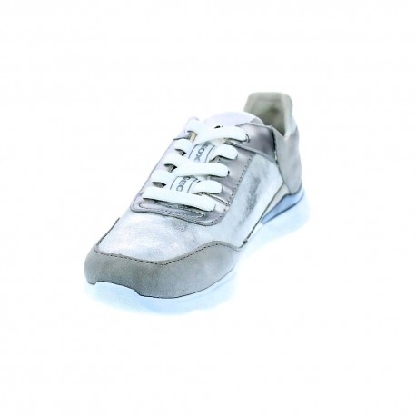 Zapatillas Geox zapatos Mujer modelo Hiver Plata 