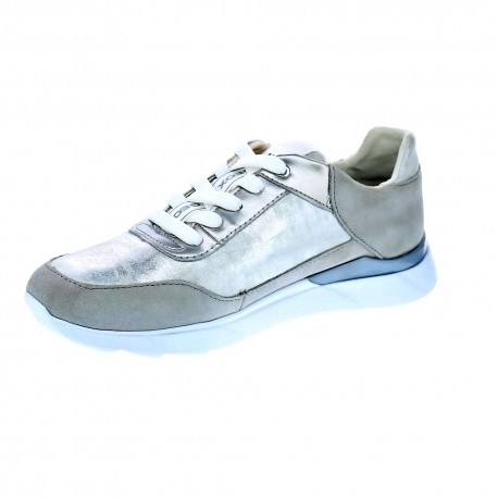 Zapatillas Geox zapatos Mujer modelo Hiver Plata 