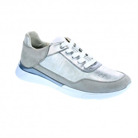 Zapatillas Geox zapatos Mujer modelo Hiver Plata 