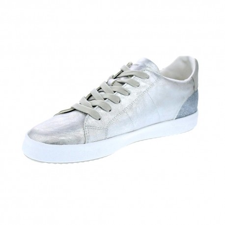 Zapatillas Geox zapatos Mujer modelo Blomiee Plata 