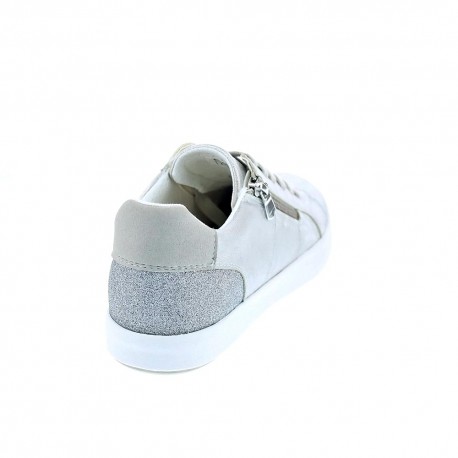 Zapatillas Geox zapatos Mujer modelo Blomiee Plata 