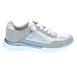 Zapatillas Geox zapatos Mujer modelo Hiver Plata  2
