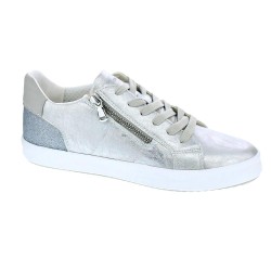 Zapatillas Geox zapatos Mujer modelo Blomiee Plata 