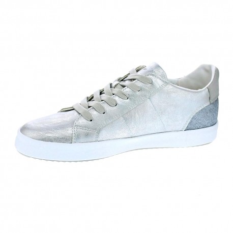 Zapatillas Geox zapatos Mujer modelo Blomiee Plata 