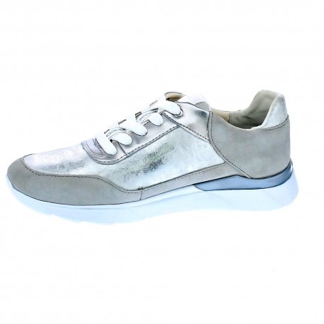 Zapatillas Geox zapatos Mujer modelo Hiver Plata 