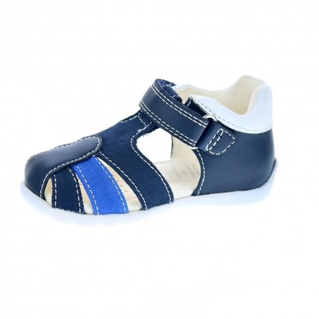 Sandalias Geox zapatos Niño modelo Elthan Azul 