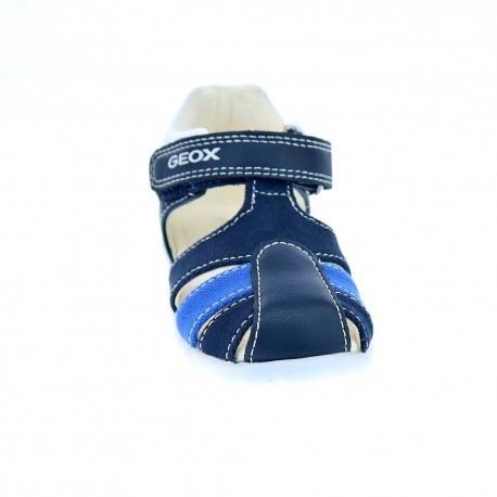 Sandalias Geox zapatos Niño modelo Elthan Azul 