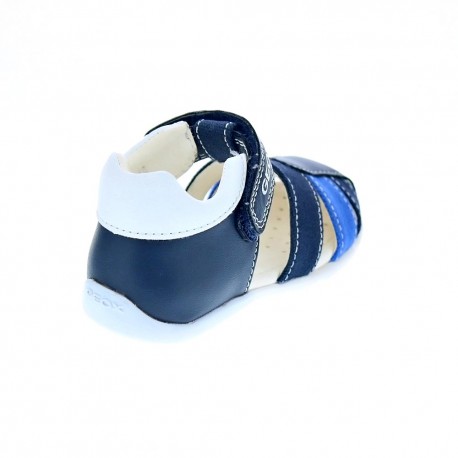 Sandalias Geox zapatos Niño modelo Elthan Azul 