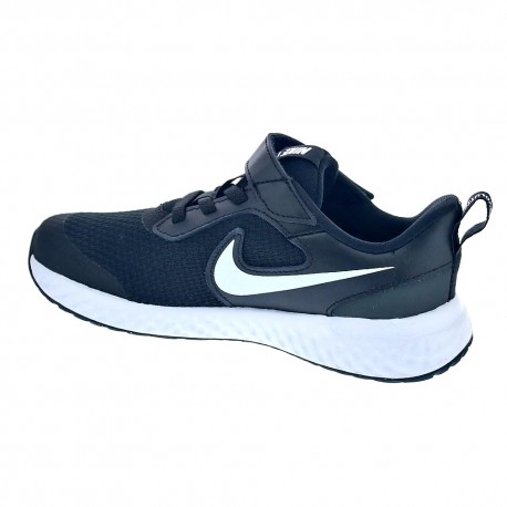 Zapatillas Nike zapatos Niño modelo Revolution 5 Negro 
